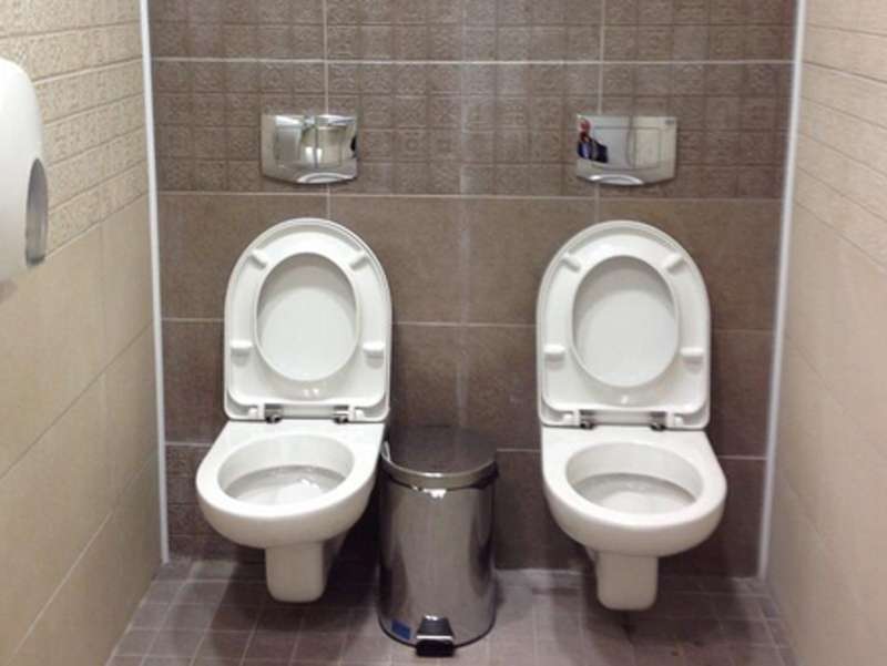 Wspólne toalety w Sochi